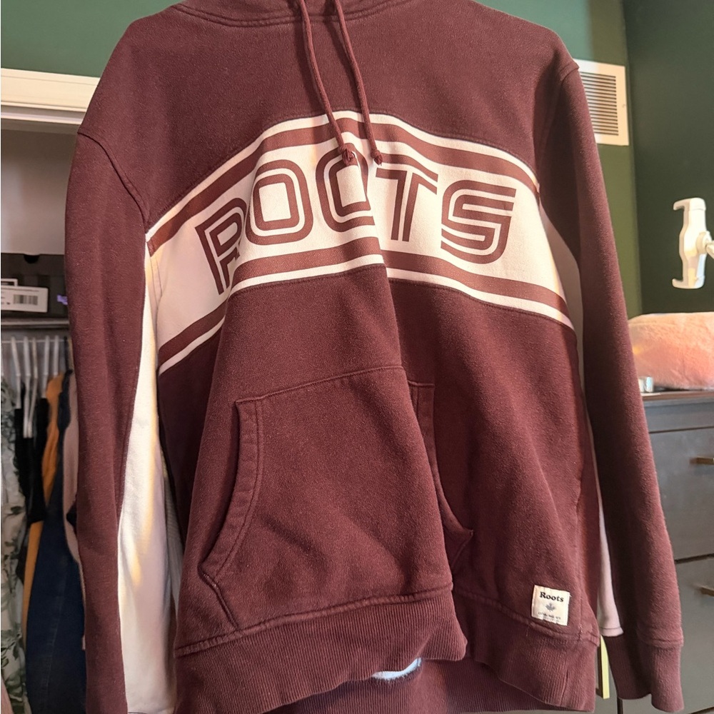 Roots  Burgundy Sweater